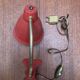 Bedside lamp with clip-on 50s