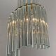 Pia Guidetti Crippa Mid-Century Modern Italian Murano Chandelier for Lumi