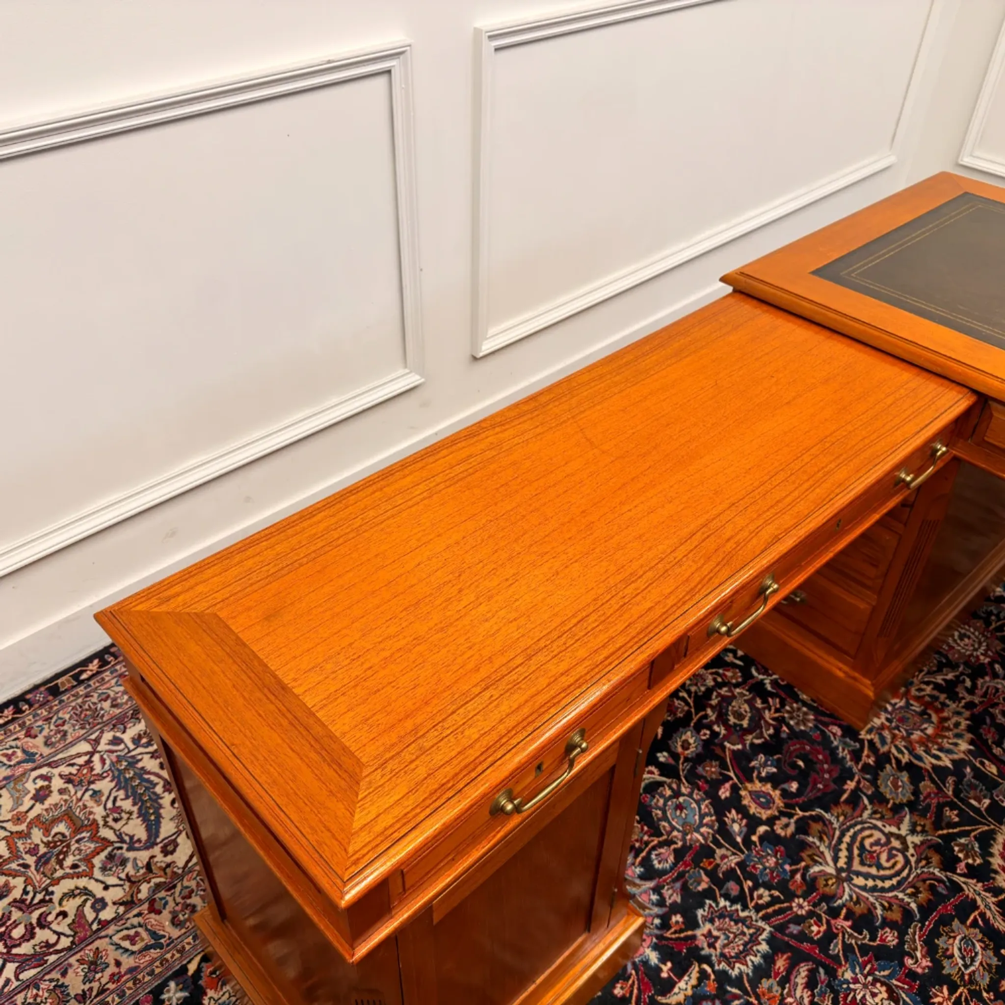 Original Globe Wernicke Corner Desk
