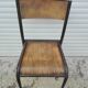 School Mullca 510 foot spindle vintage Chair
