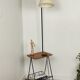 Floor lamp tablet and magazine holders 60s