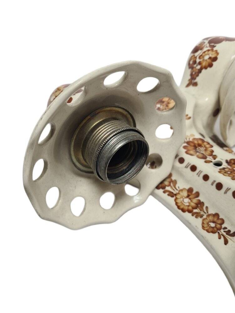 2-armed wall lamp from Włocławek, Poland, 1970s