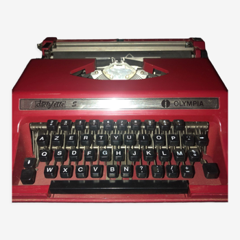 Machine à écrire Olympia dactylette s vintage