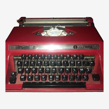 Typewriter Olympia dactylette s vintage