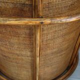 Vintage rattan bar