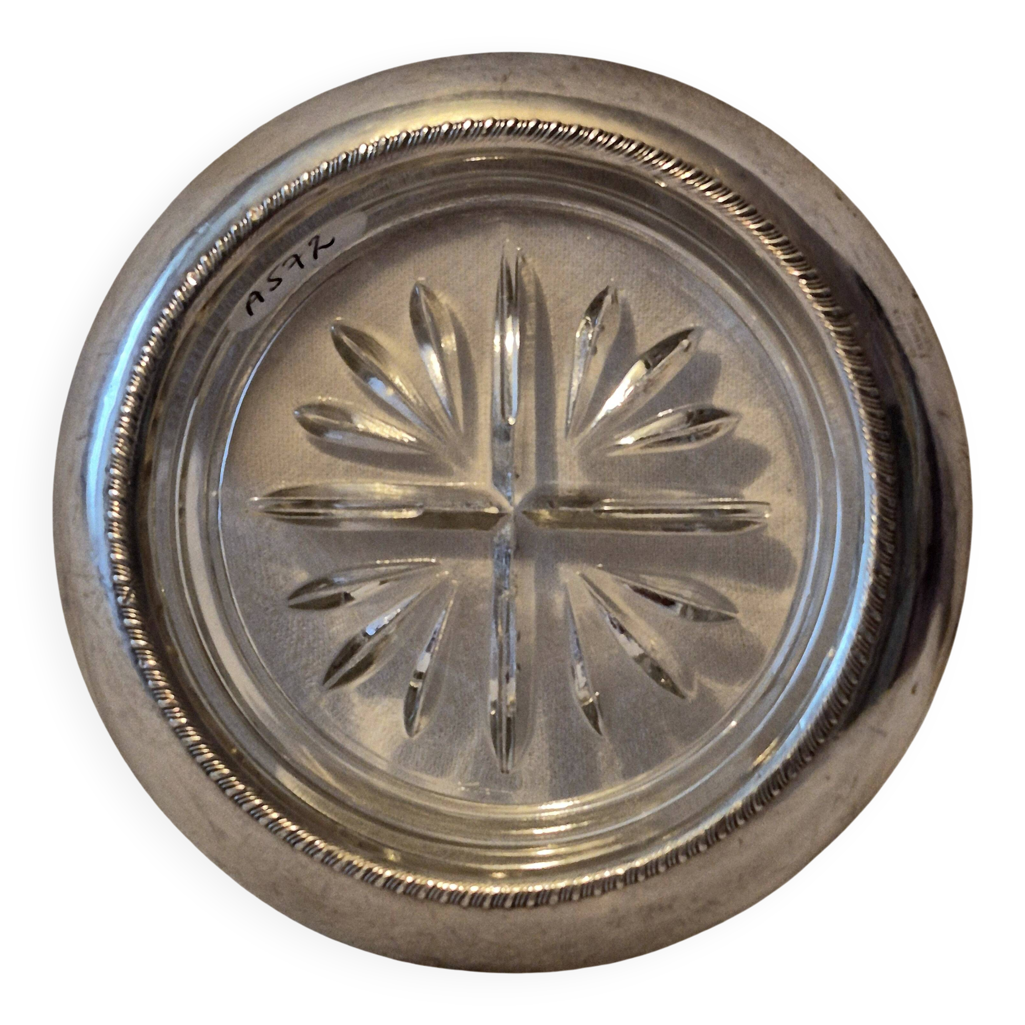 Coaster FB ROGERS, silver plate 925 – A572