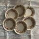 6 assiettes à dessert Johnson Bros