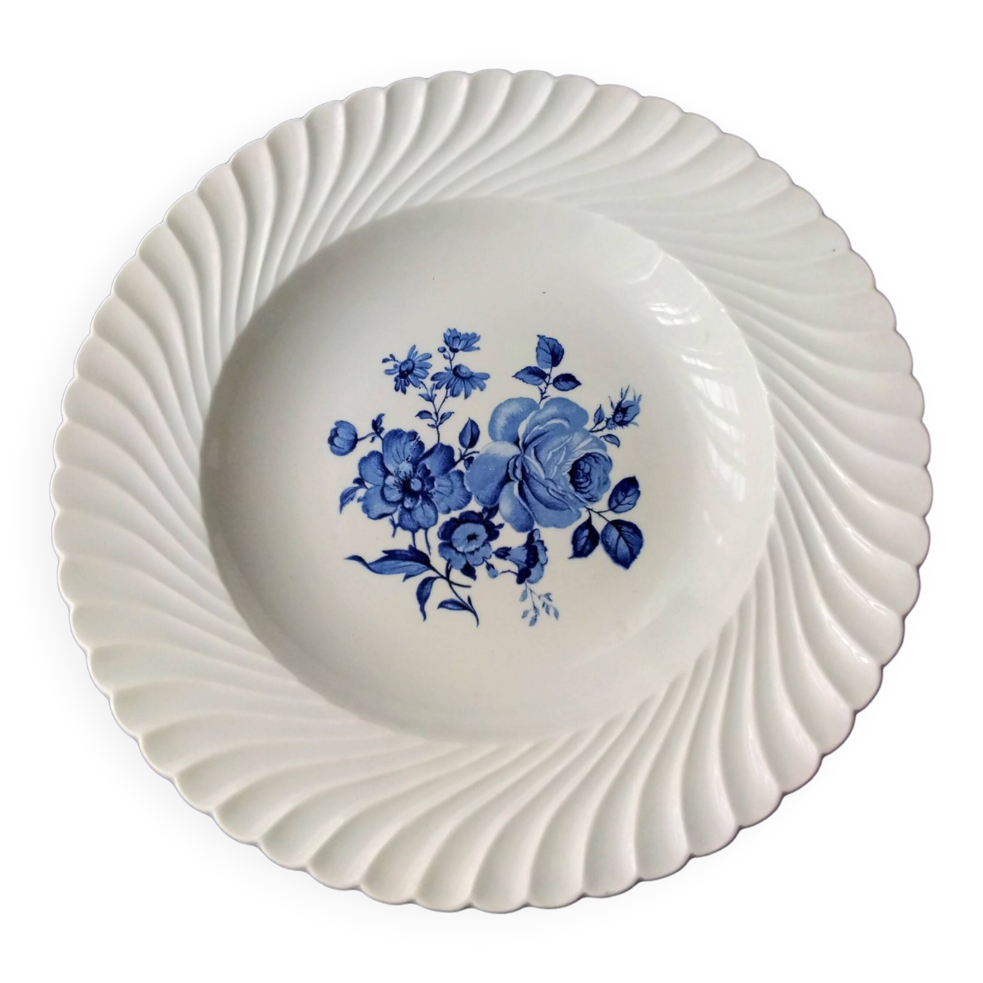 Hollow serving dish in Lunéville KG special large fire