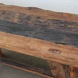 Old wooden console