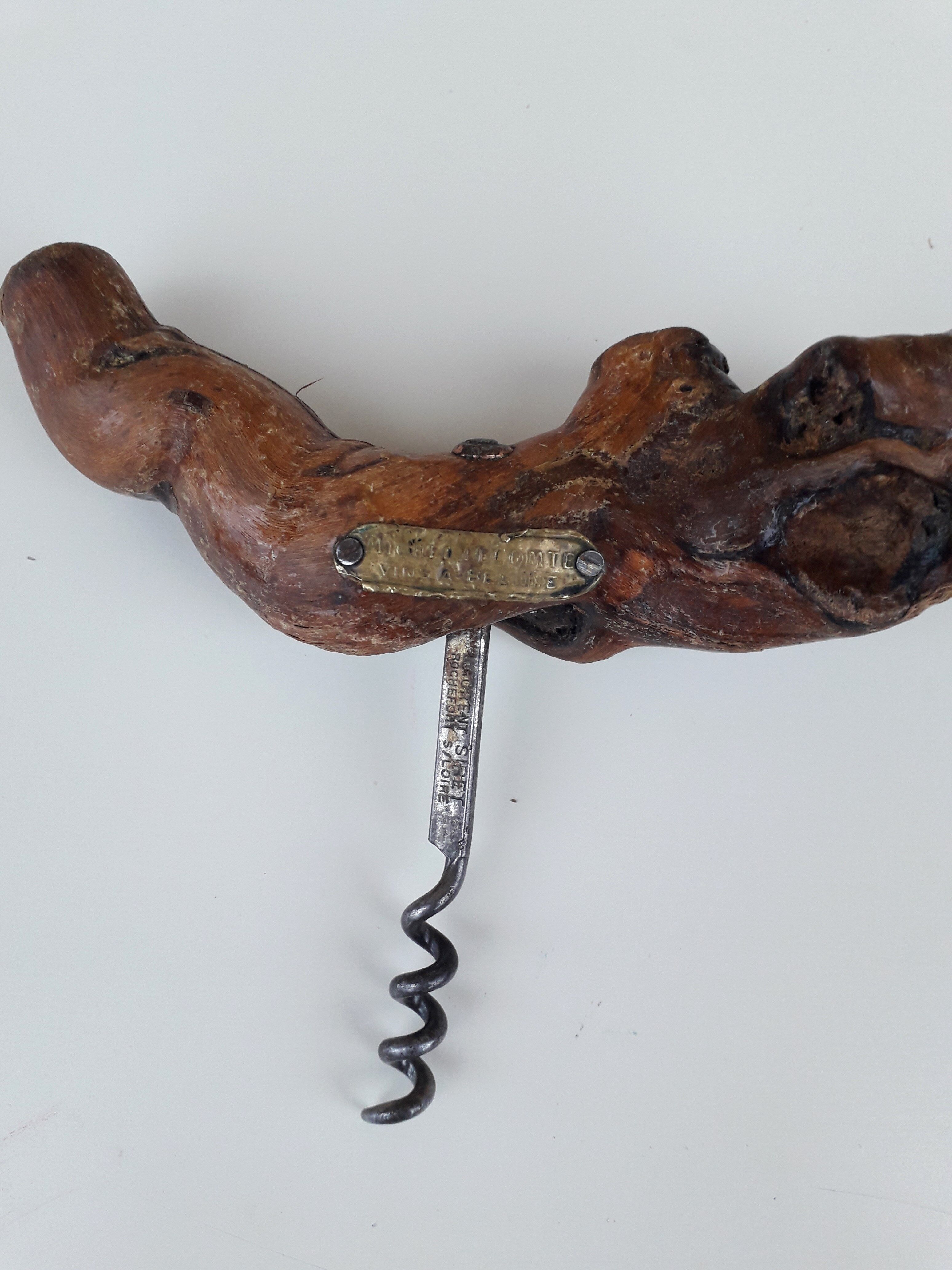 Former advertising corkscrew - vine stock - 1960