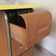 Bureau écolier tubulaire années 50