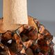 Ceramic decorated table lamp