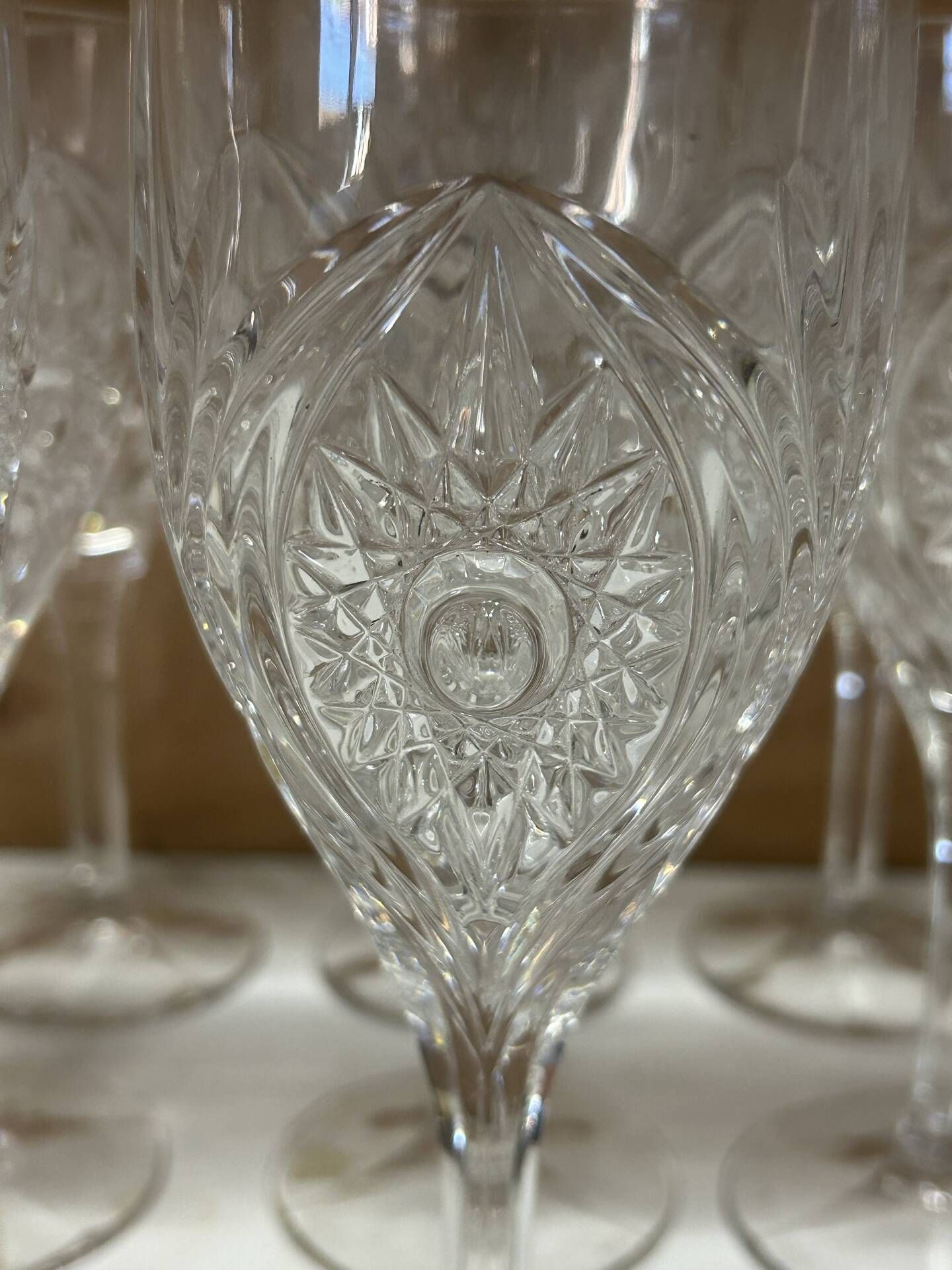 Set of 24 crystal glasses for red and white wine Nachtmann