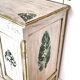 Elegant small patinated sideboard