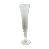 Vase en opaline blanche vintage