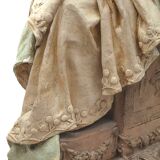 "Vierge à l'enfant" par A. Maeterlinck-Lefebvre