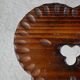 Paire de tabourets en bois, art populaire espagnol