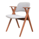 Mid-Century Swedish Oak Dining Chair from Broderna Johansson, 1960s.