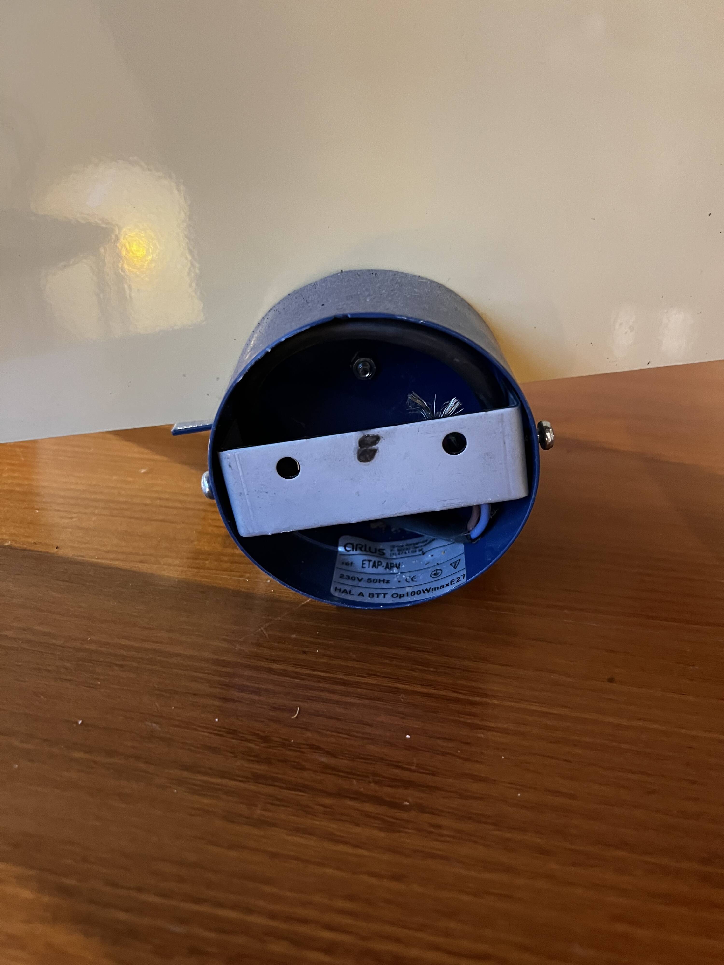 Pair of wall lights, Arlus, 1980