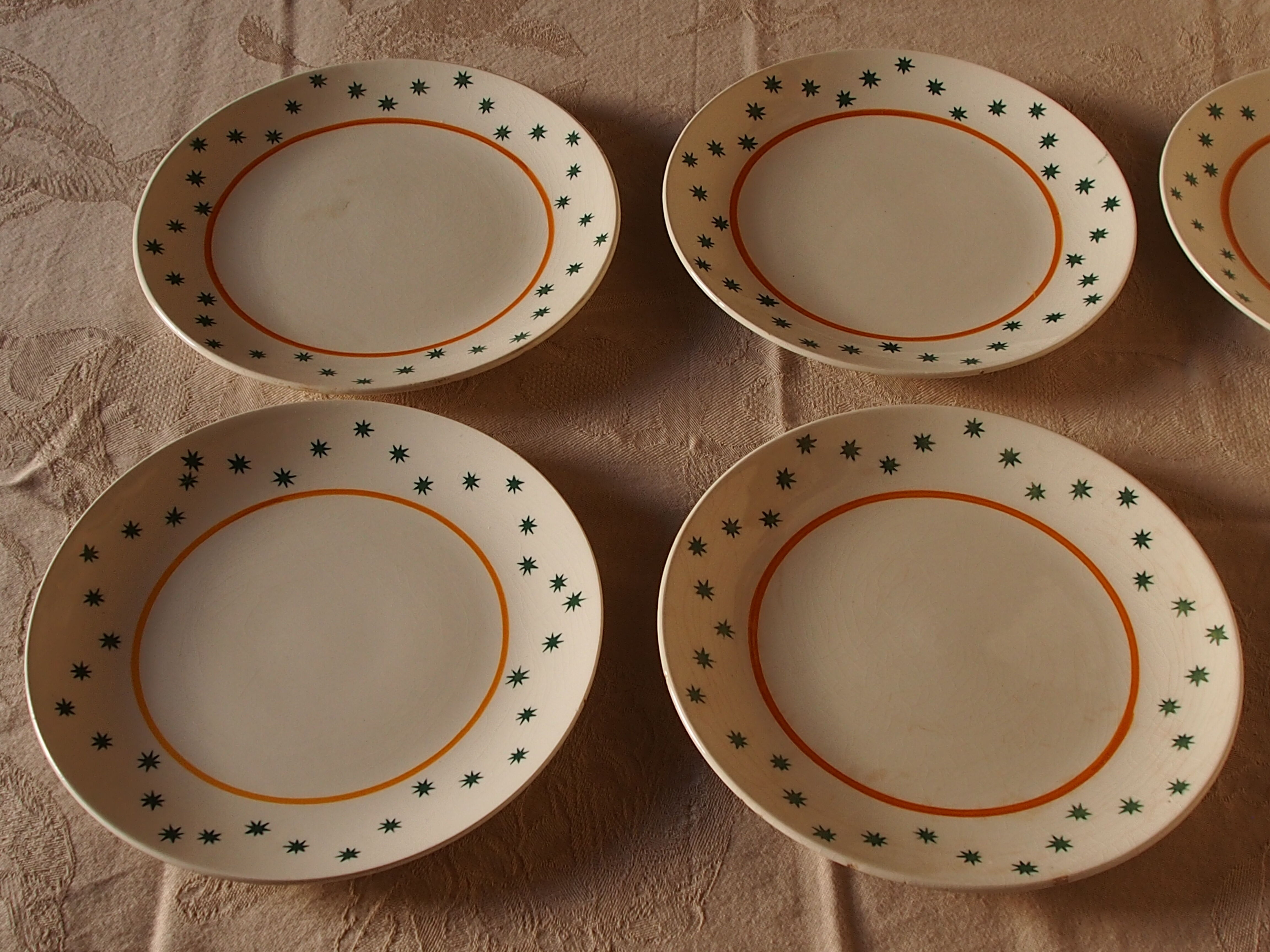 Set of 6 gien asiattes model Constellation creation millefleurs
