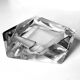 Vintage Asymmetrical Ashtray • Crystal • 1970-80