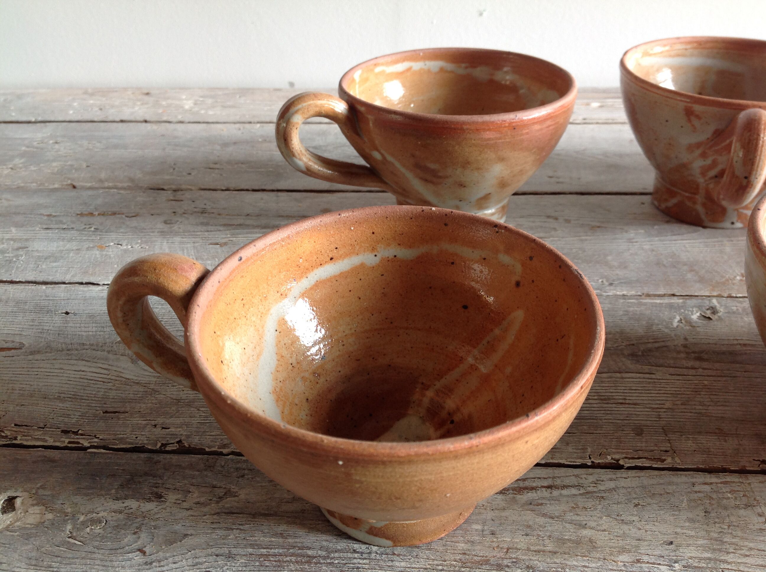 Lot of 6 cups in sandies