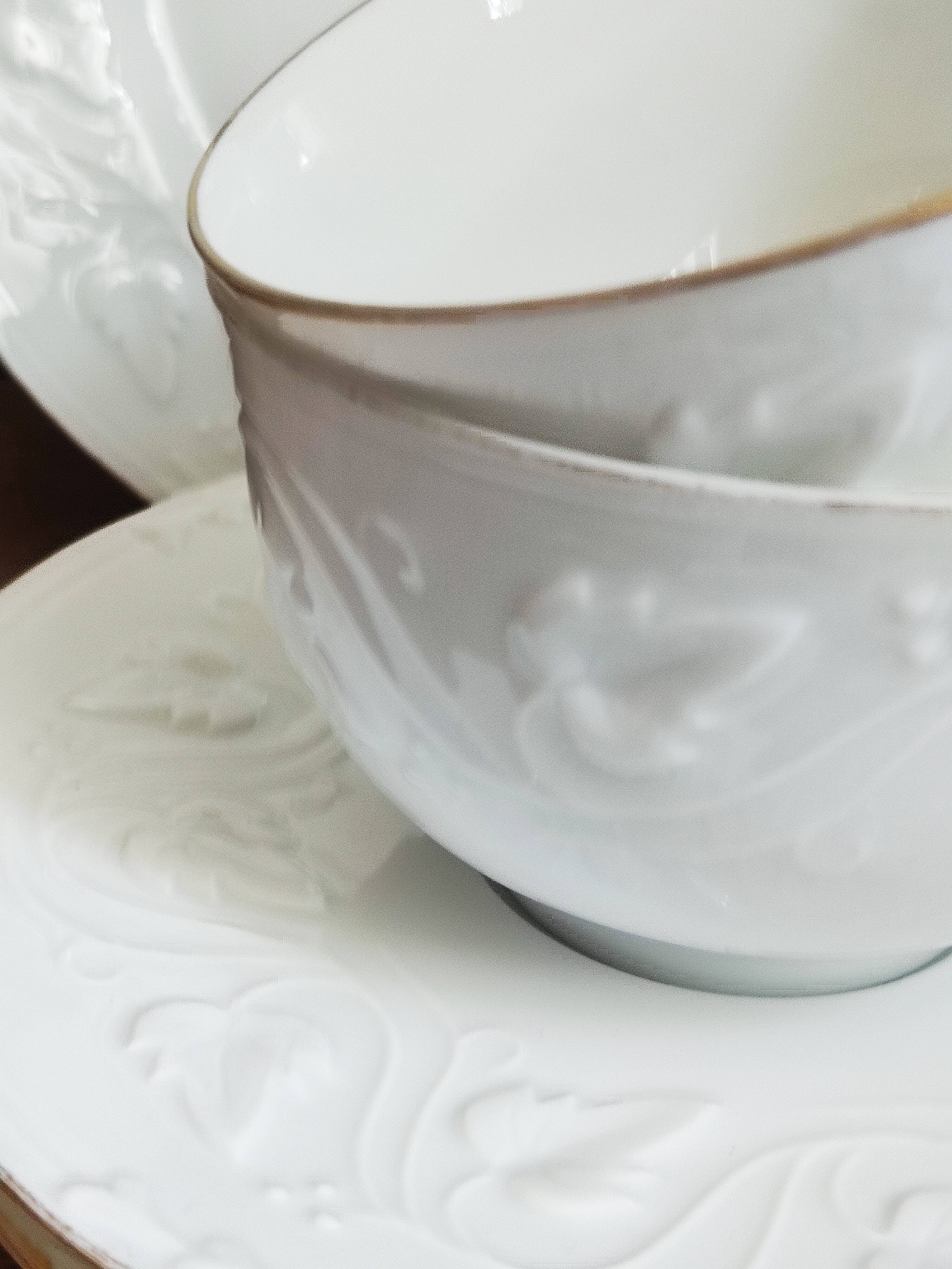 2 breakfasts in Havilland porcelain model Empress