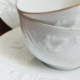 2 breakfasts in Havilland porcelain model Empress