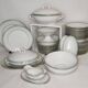 Porcelain dinner service 50 pieces