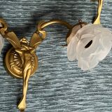 Pair of Art Nouveau style wall lights.