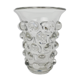 Brutalist vase Panel Panek 70s