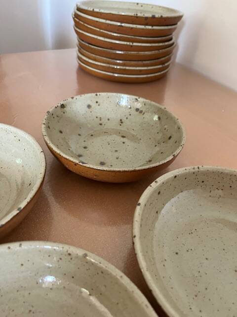 Set of stoneware tableware - 45 pieces