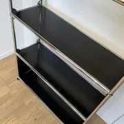 Etagère USM Haller en Noir Graphite