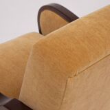 Paire de fauteuils club Art Déco, années 1940