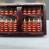 Ancient chinese abacus diamond wood