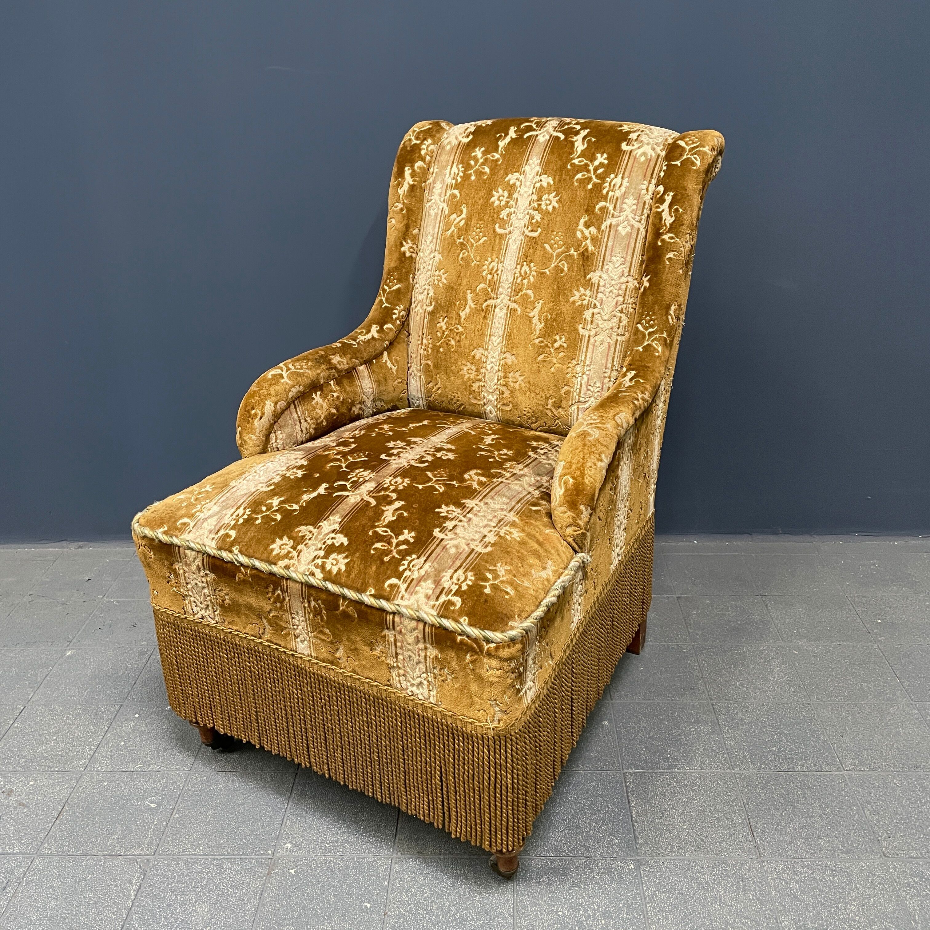 Set of two Victorian ladies armchairs from France 19th century