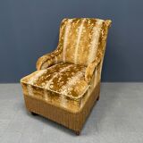 Set of two Victorian ladies armchairs from France 19th century