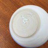 Mid-century studio pottery oil lamp by Karsten Nielsen for KN Keramik, 1960s.