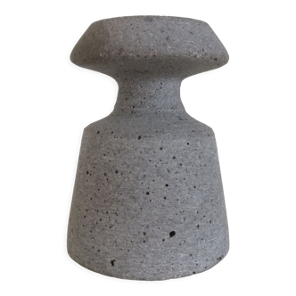 Designer concrete candle holder