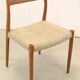 Suite de 6 chaises Niels O Möller modèle 77' Dukkerup