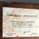 Maurice Sonfack African Tribal Carved Wooden Panel Cameroon