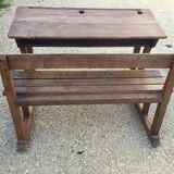 School desk from the 1950s/60s in very good condition