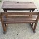 School desk from the 1950s/60s in very good condition