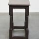 Large Antique English Side Table/Stool