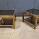 Pair of side tables by Jean Charles, 1970s