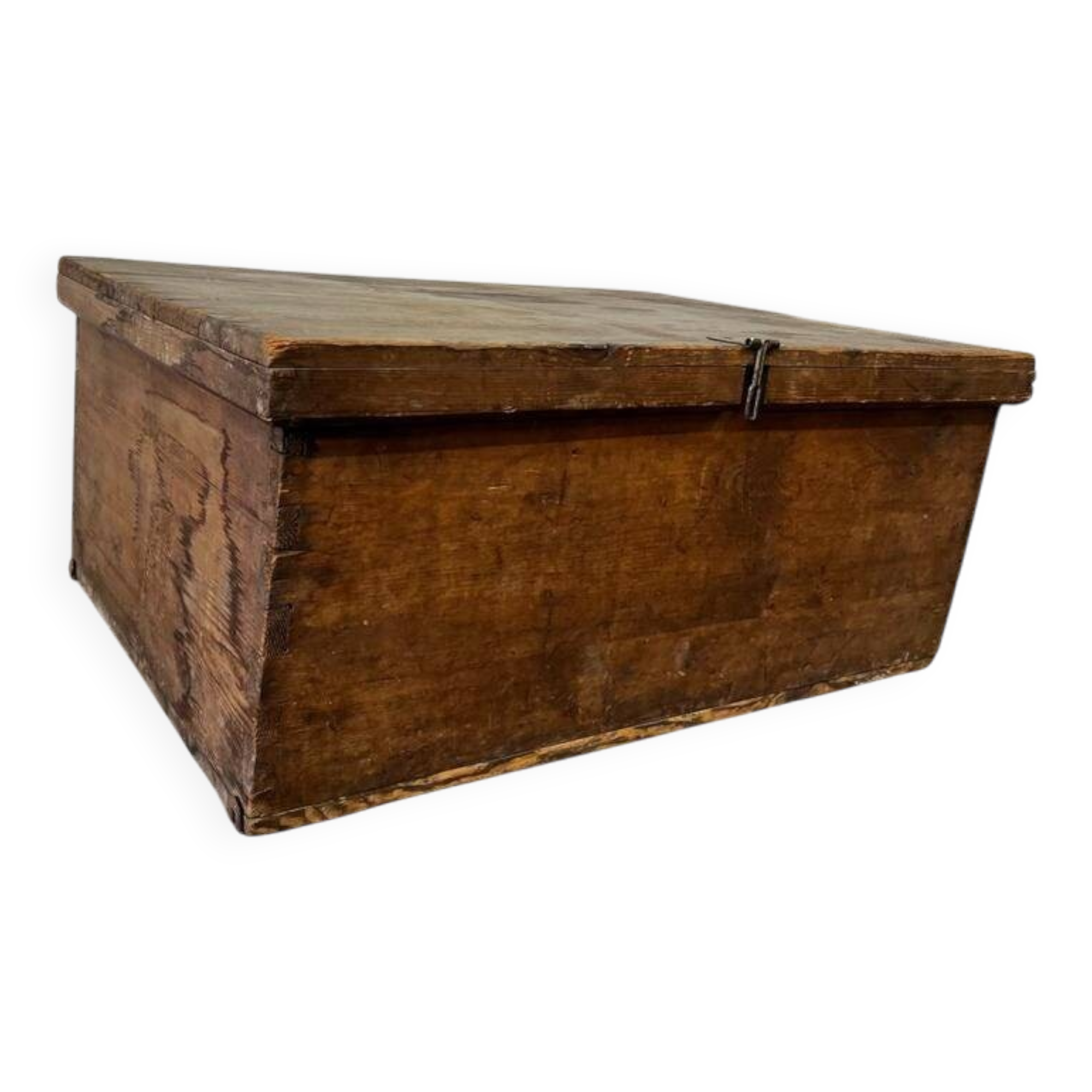 Vintage wooden chest / side table / coffee table