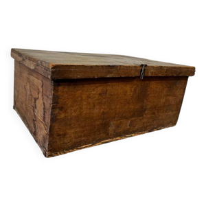 coffre en bois vintage