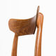 60s Schionning and Elgaard teak dining chair for Randers set/6
