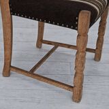 1970s, set 6 pcs of Danish dinning chairs, original very good condition, oak wood.