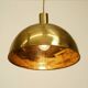 Original Florian Schulz brass pendant lamp | Model "Posa" | 1970s